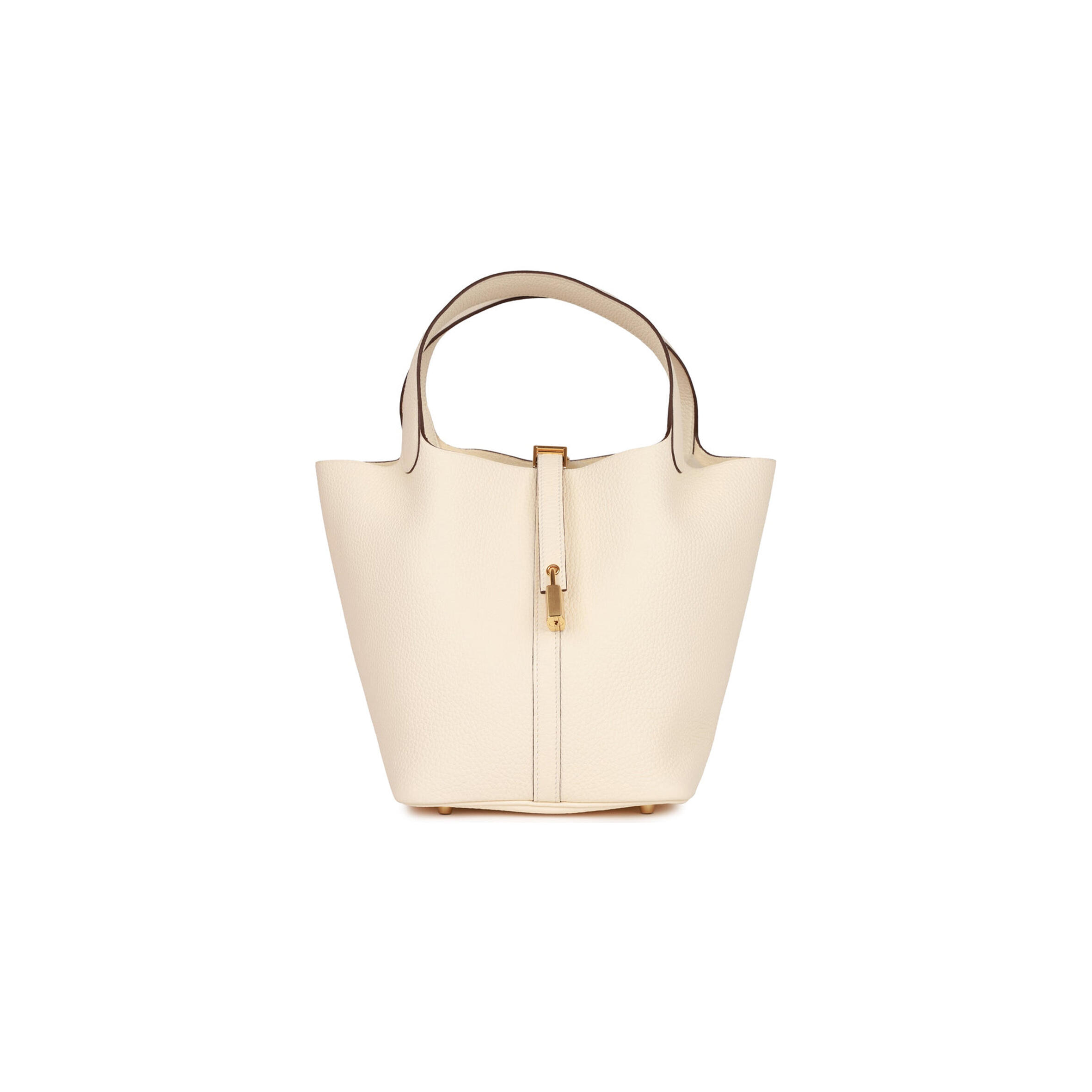 HERMES PICOTIN LOCK 22 CLEMENCE GOLD HARDWARE (22*21*17cm)